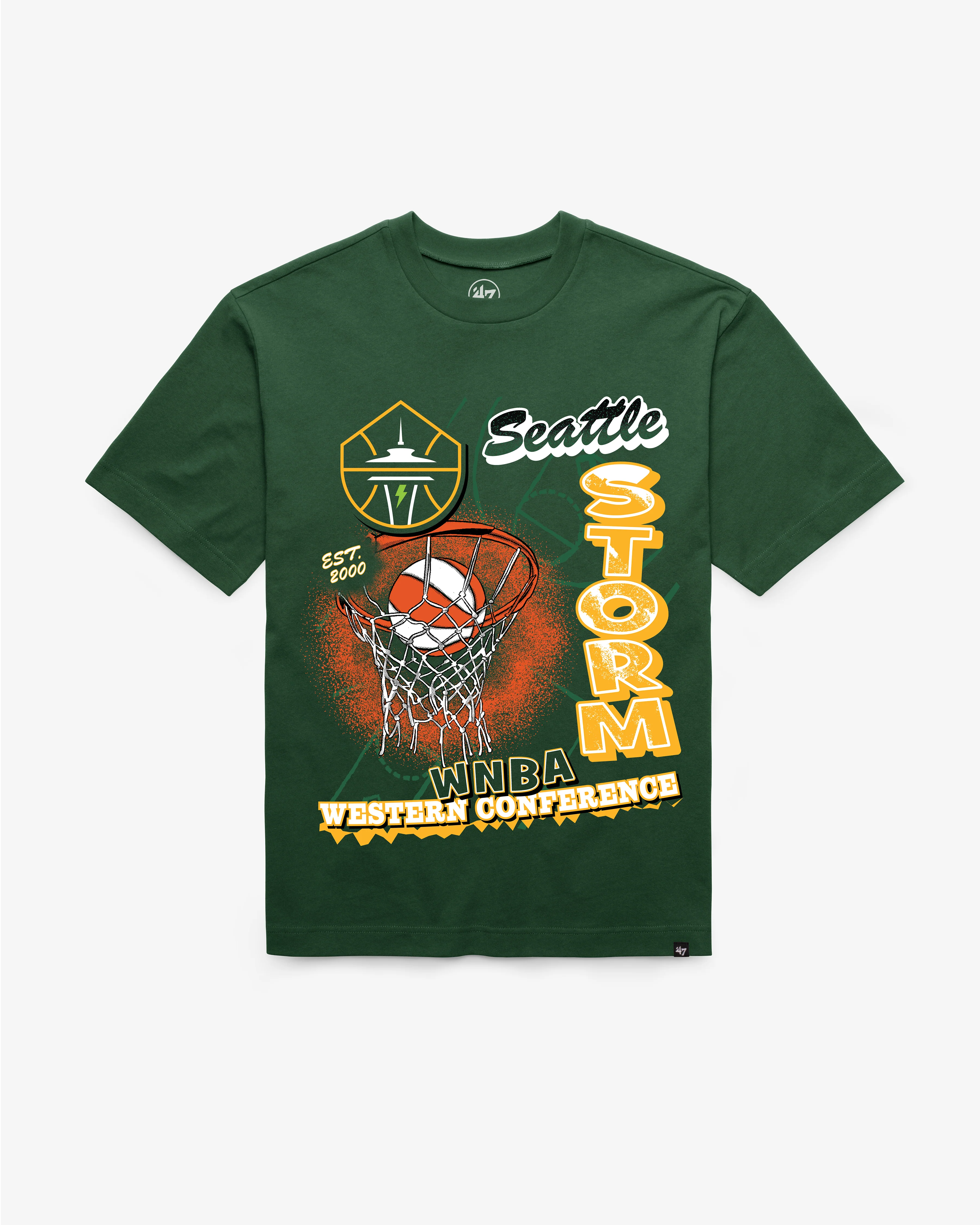 Seattle Storm Paint Drive '47 Foundation Tee